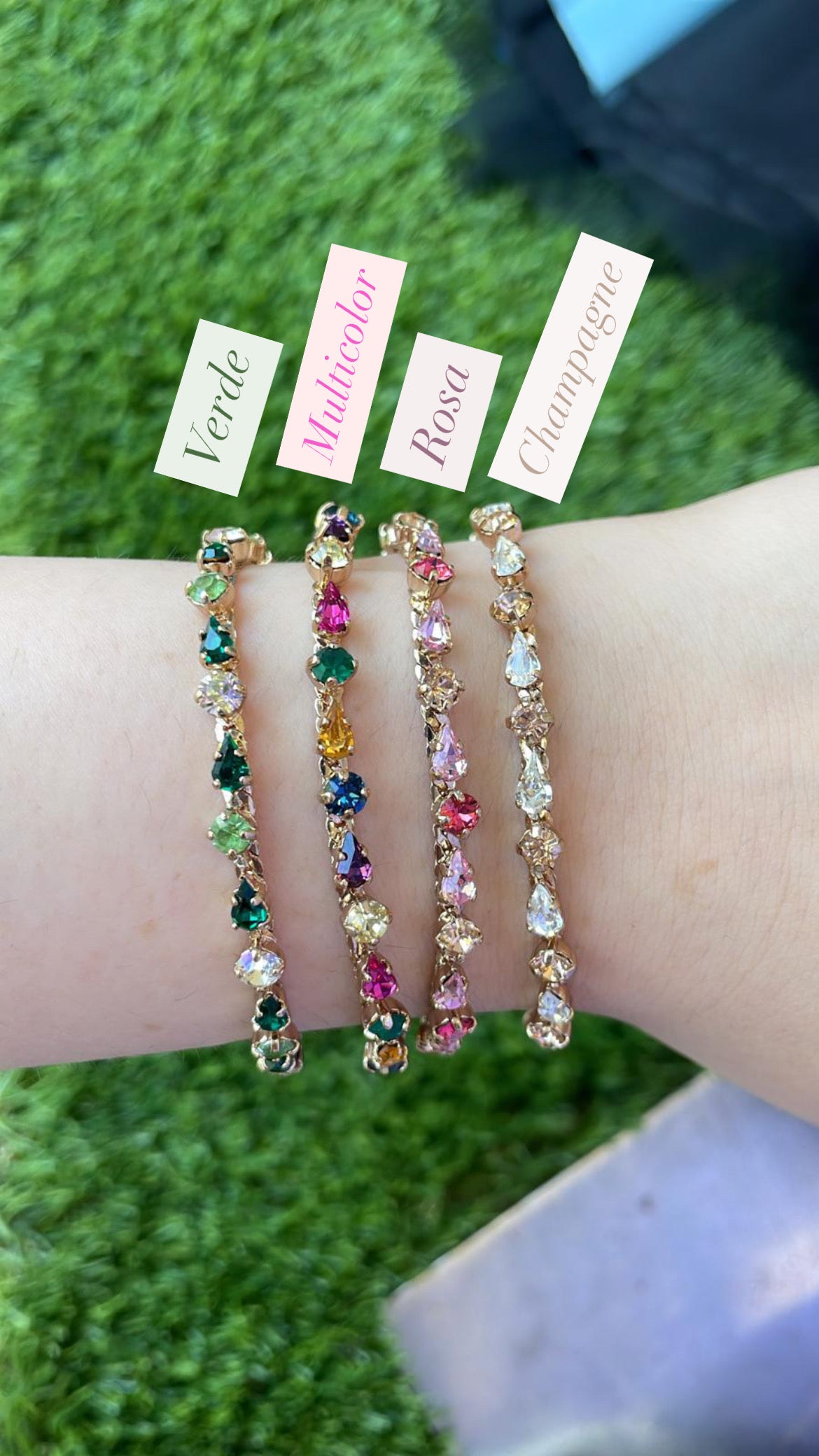 Bracciale tennis goccia