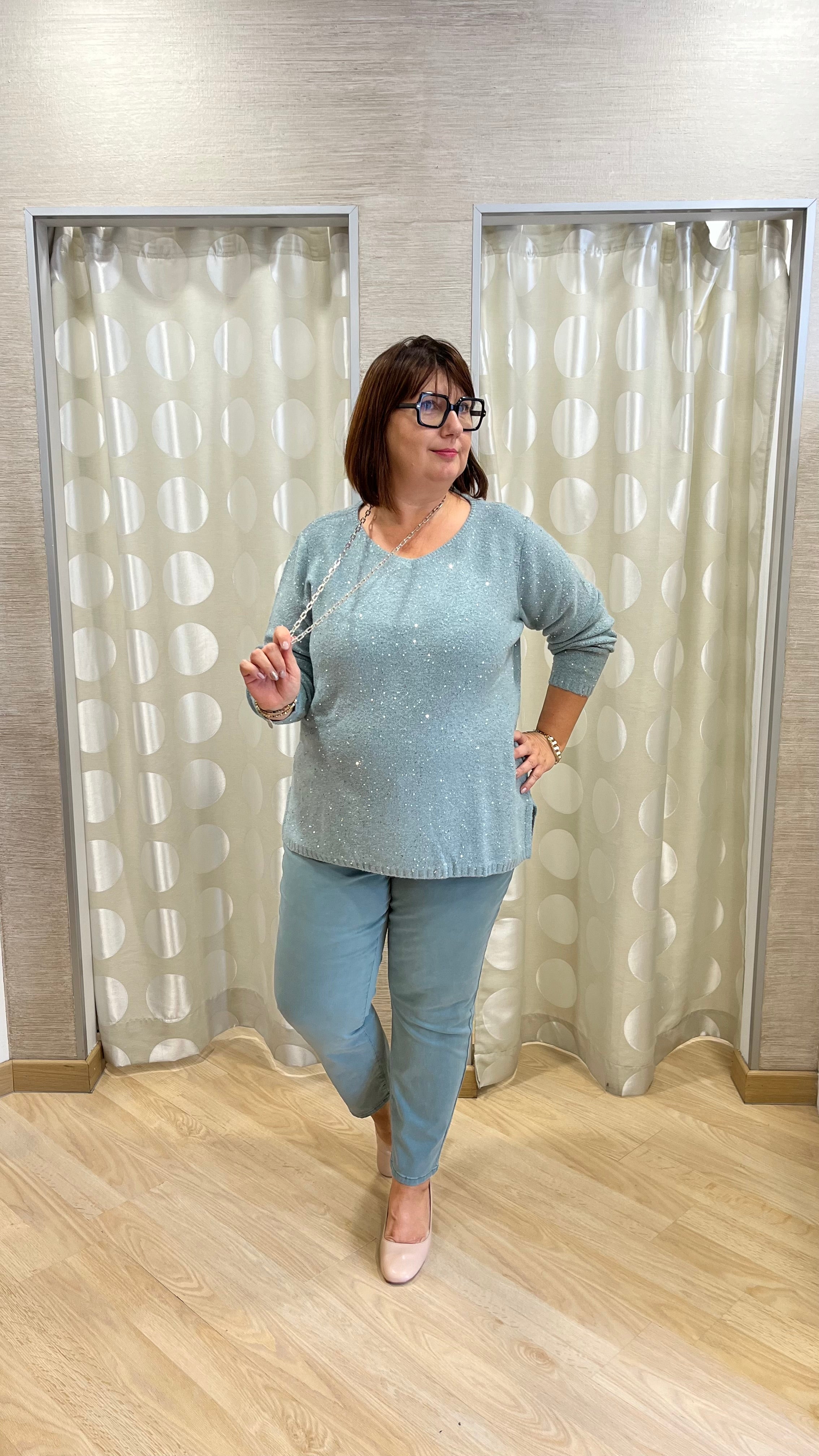 Jeans Azzurro Curvy