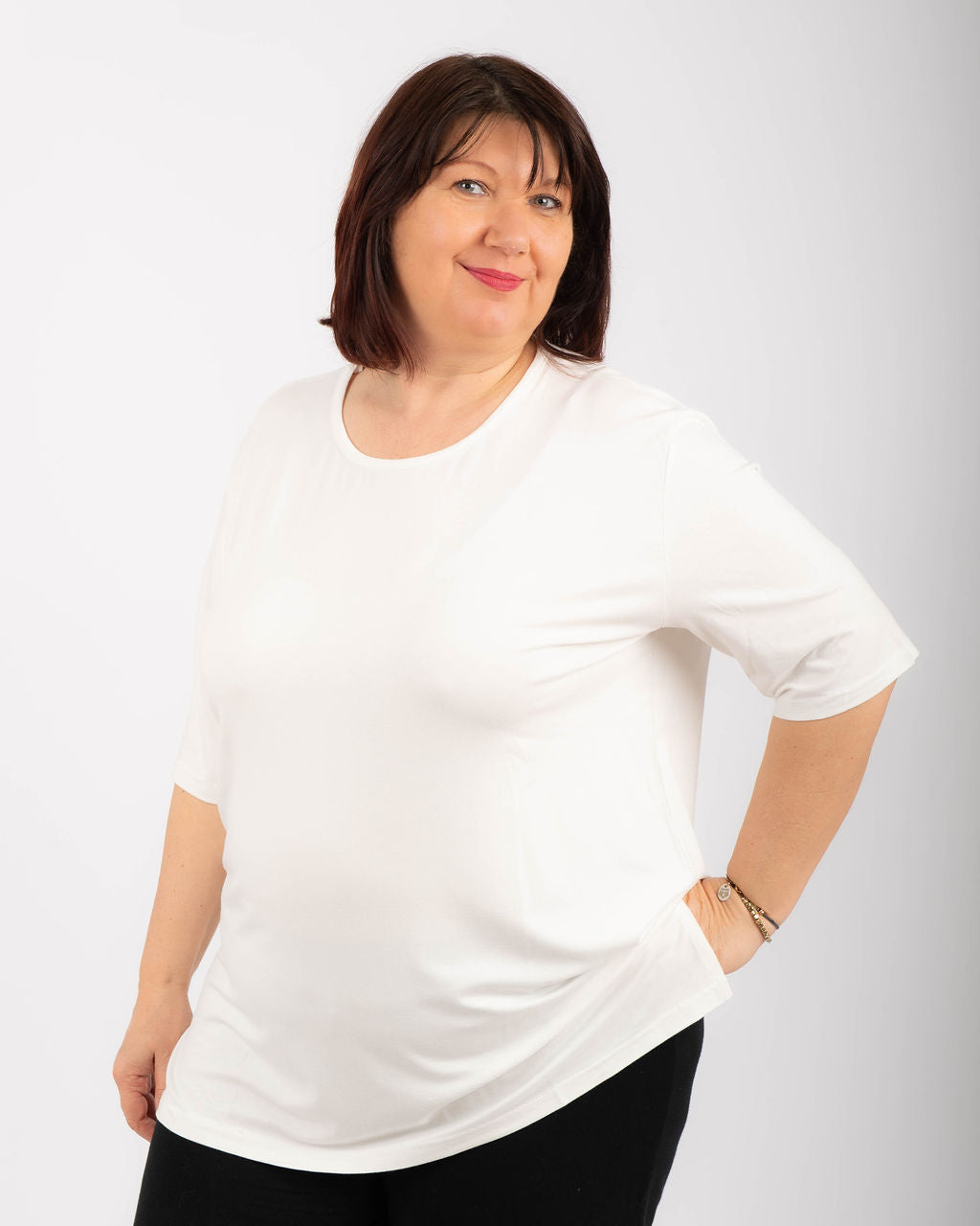T-Shirt Curvy basic