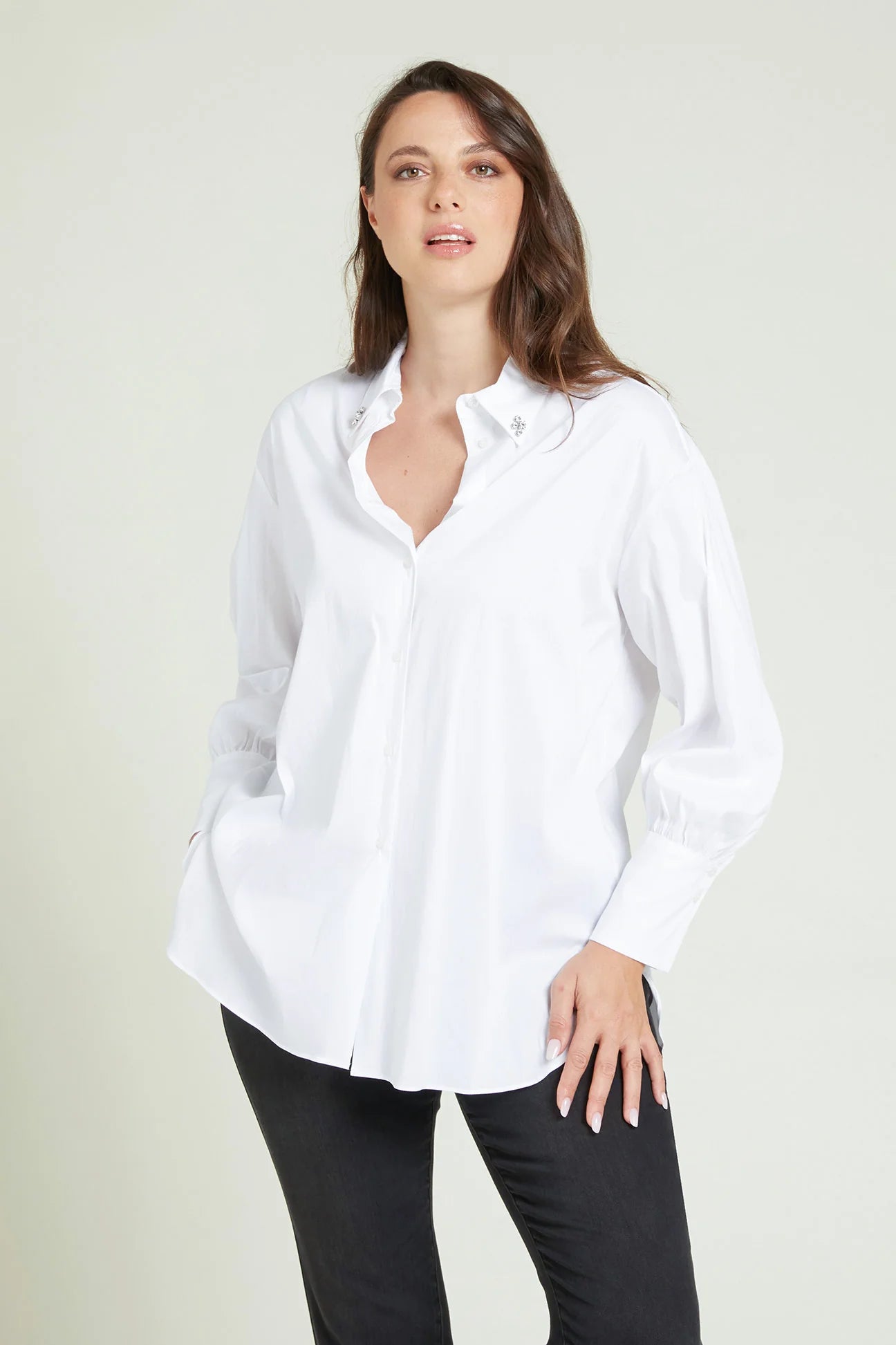 Camicia cotone Curry