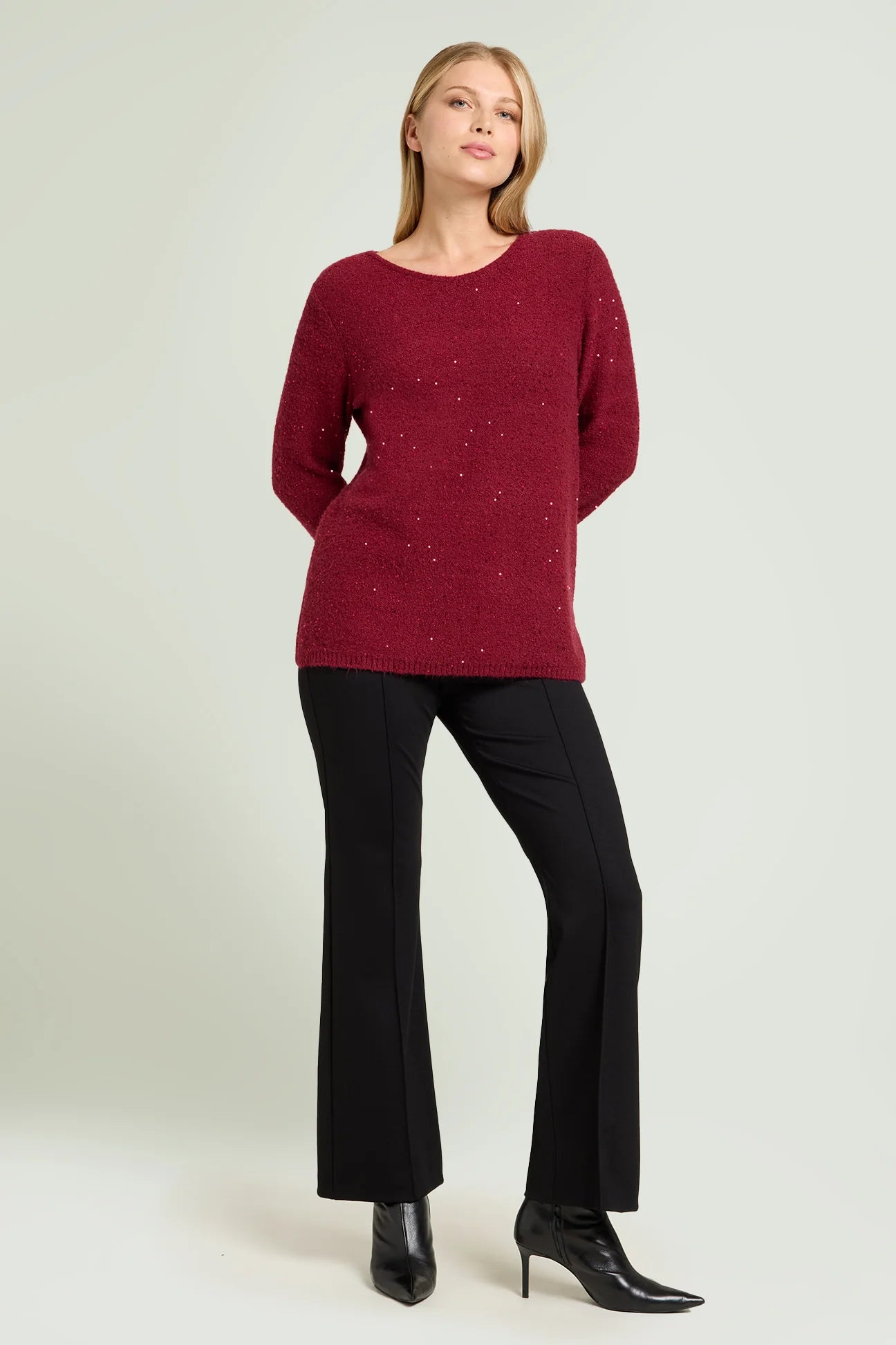 Luisa Viola Maglia Full paillettes