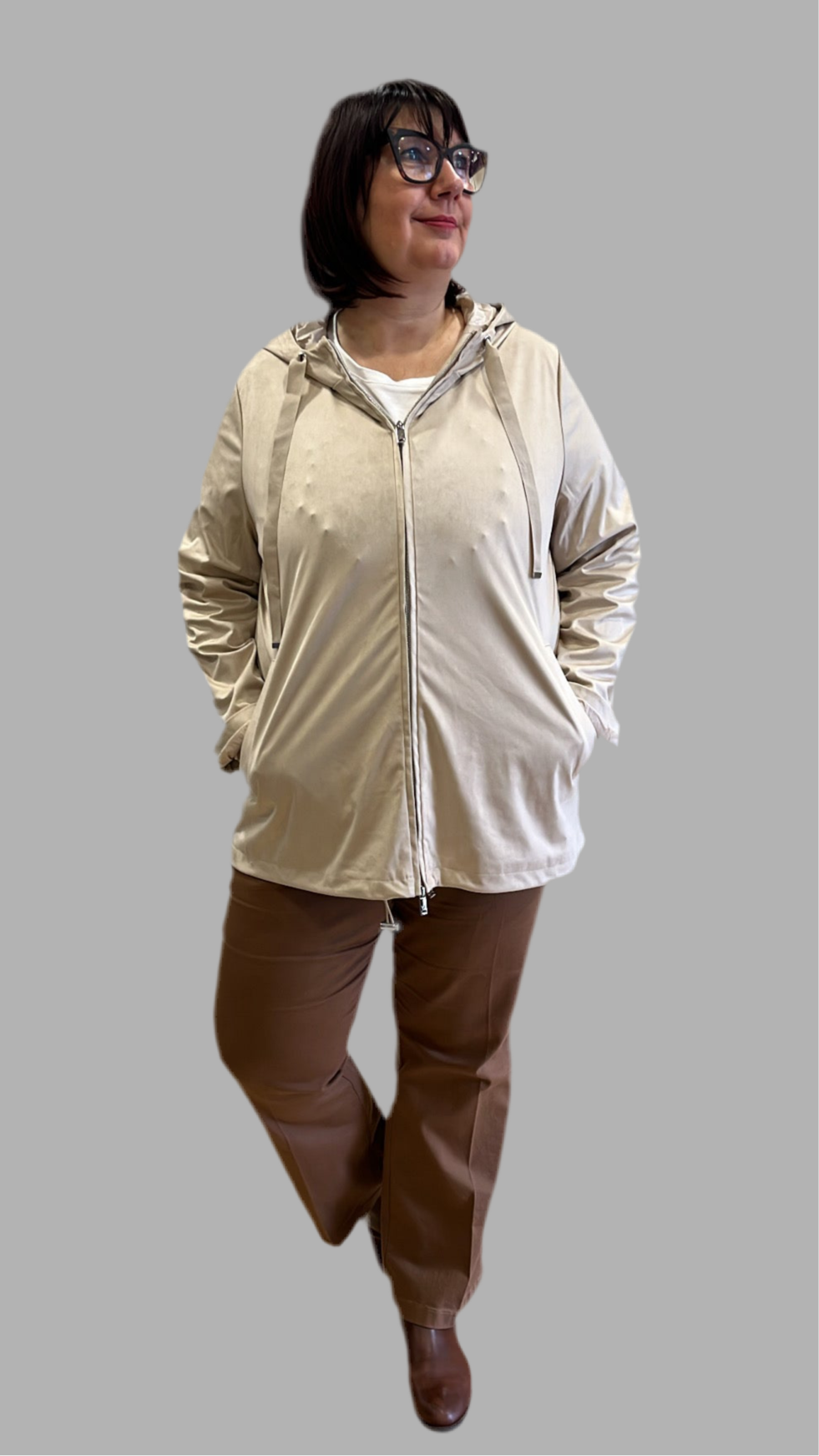 Giubbino moda simil renna la moda Curvy che ti sorprende