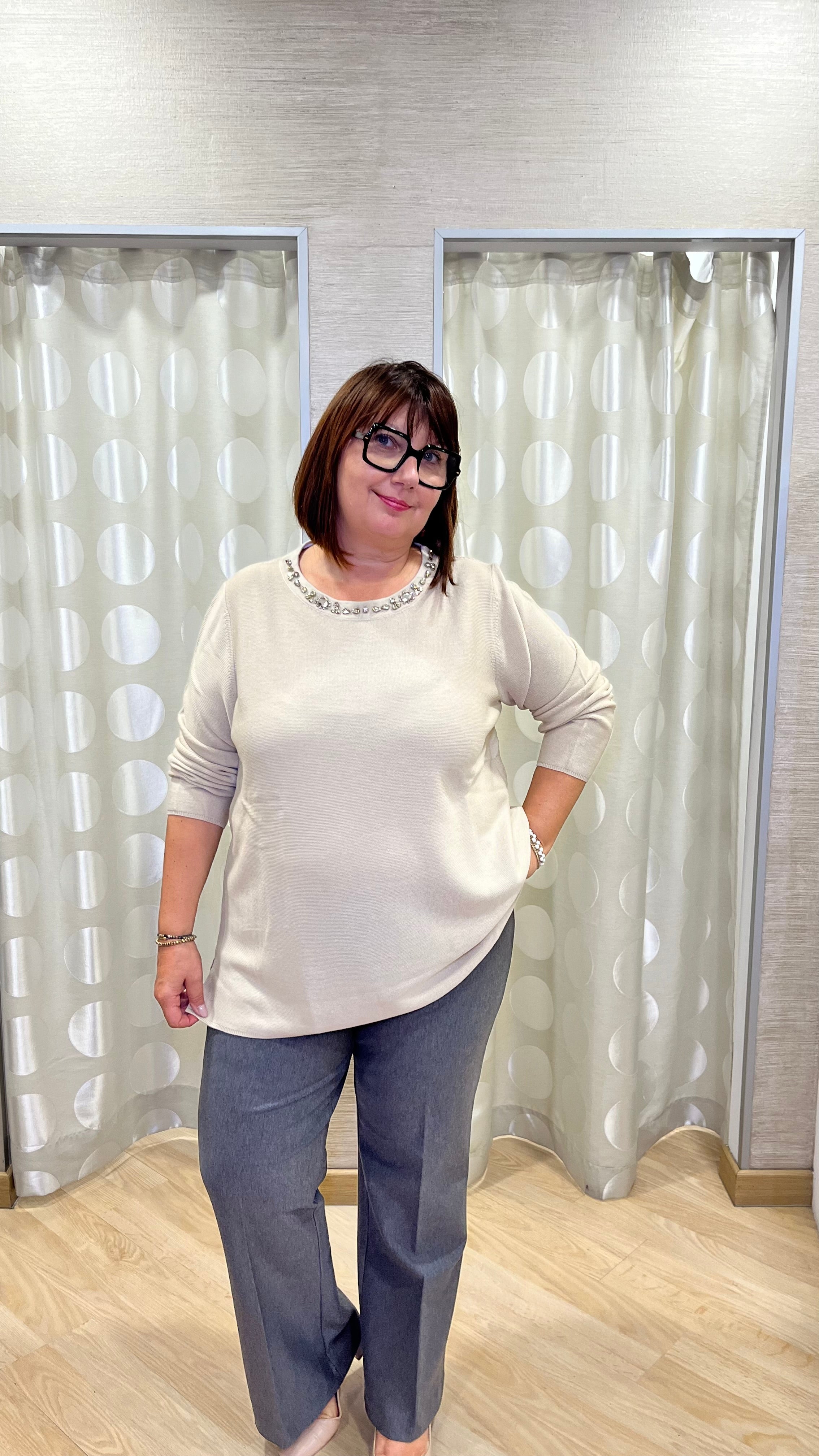 Maglia Diamanti Curvy