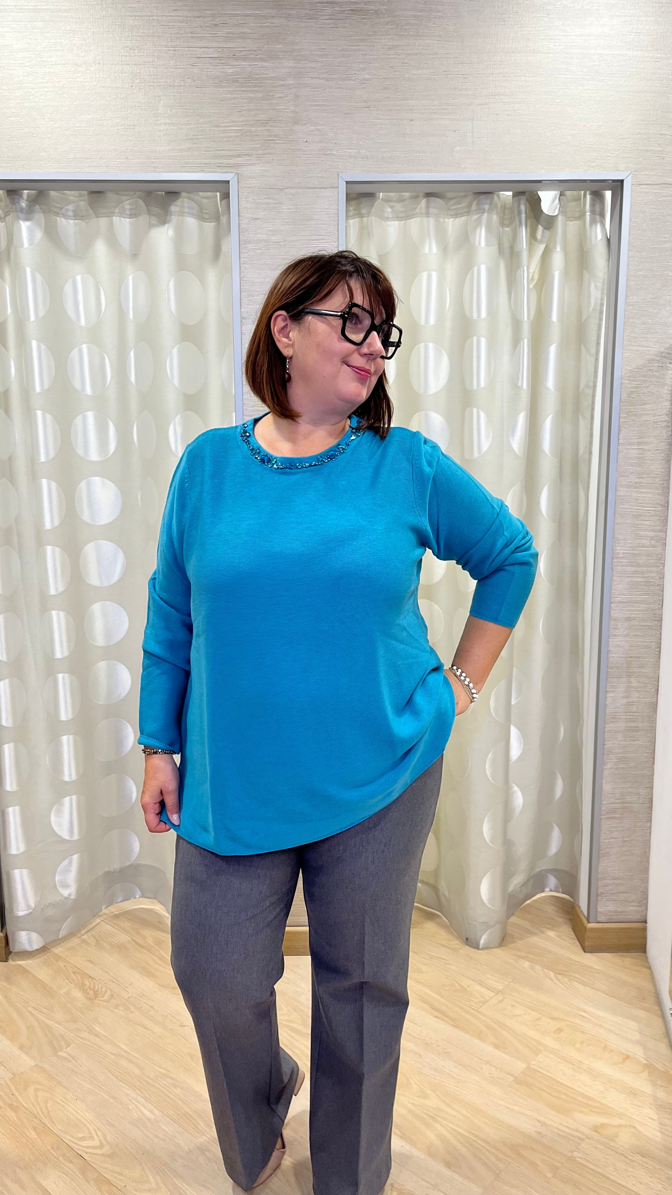 Maglia Diamanti Curvy