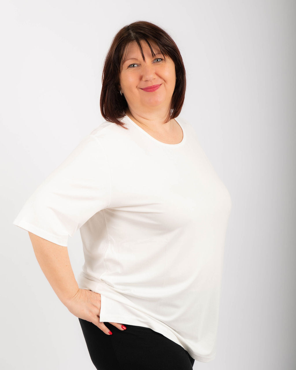 T-Shirt Curvy basic