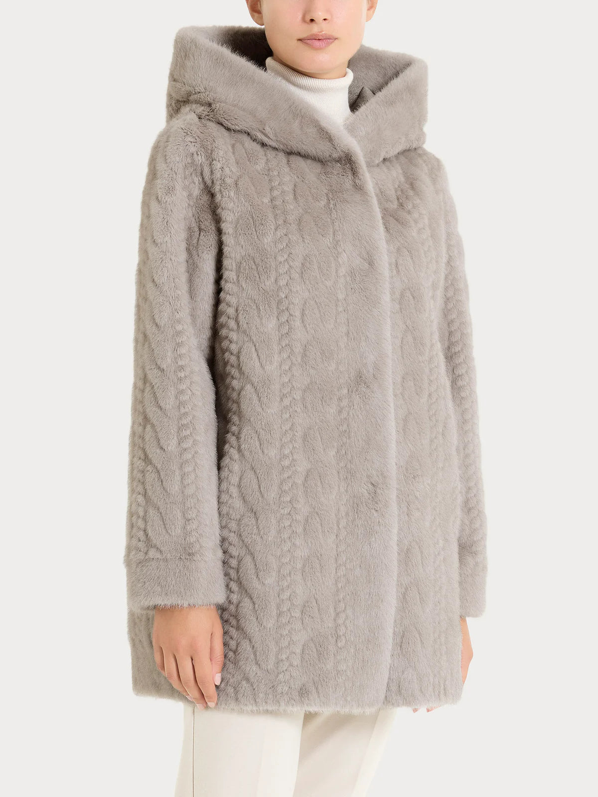 Ragno Cappotto Vegan Fur double face