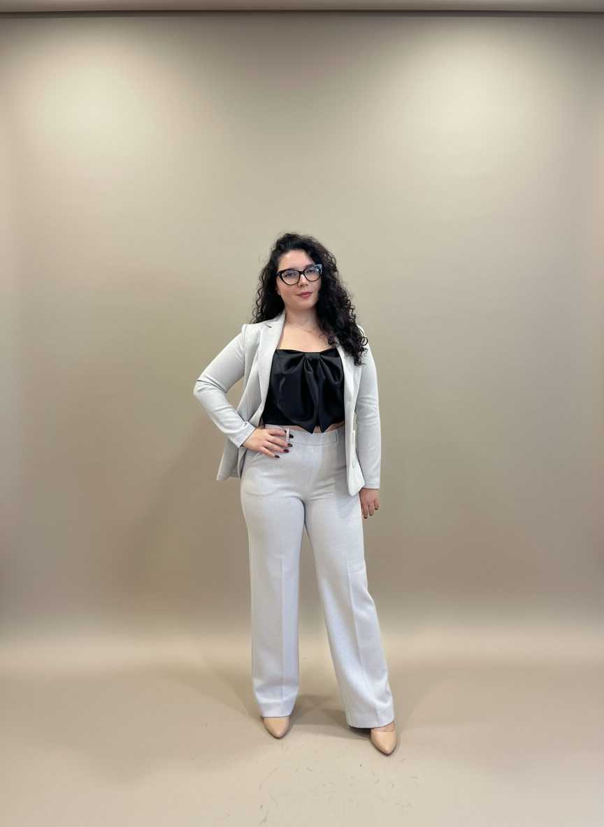 Ragno Pantalone Palazzo Lurex