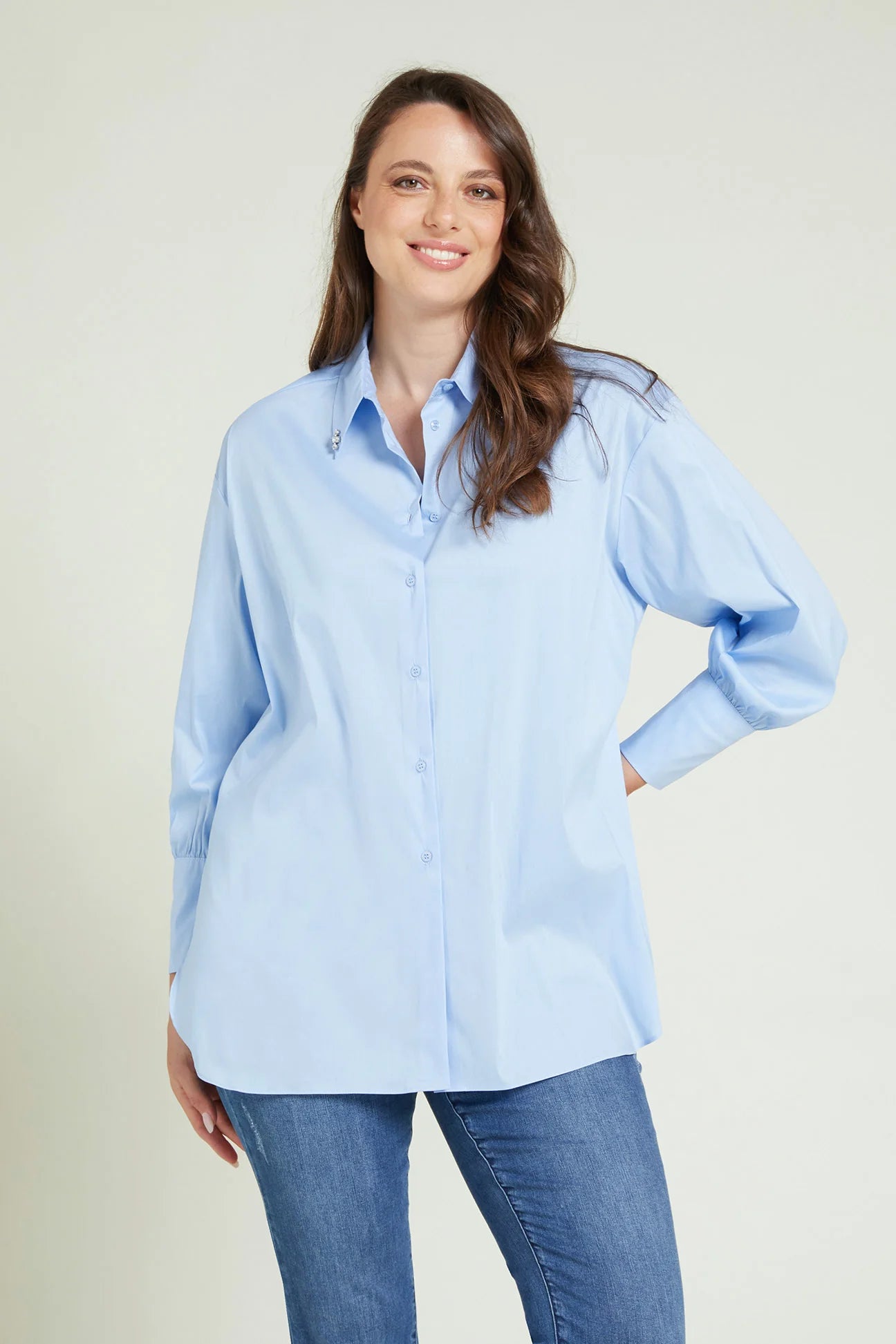 Camicia cotone Curry