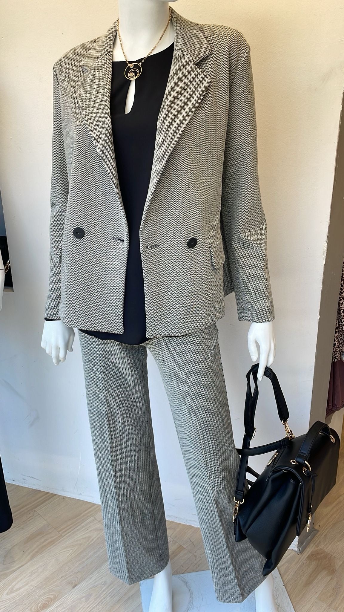 Pantalone Spigato Palazzo Ragno