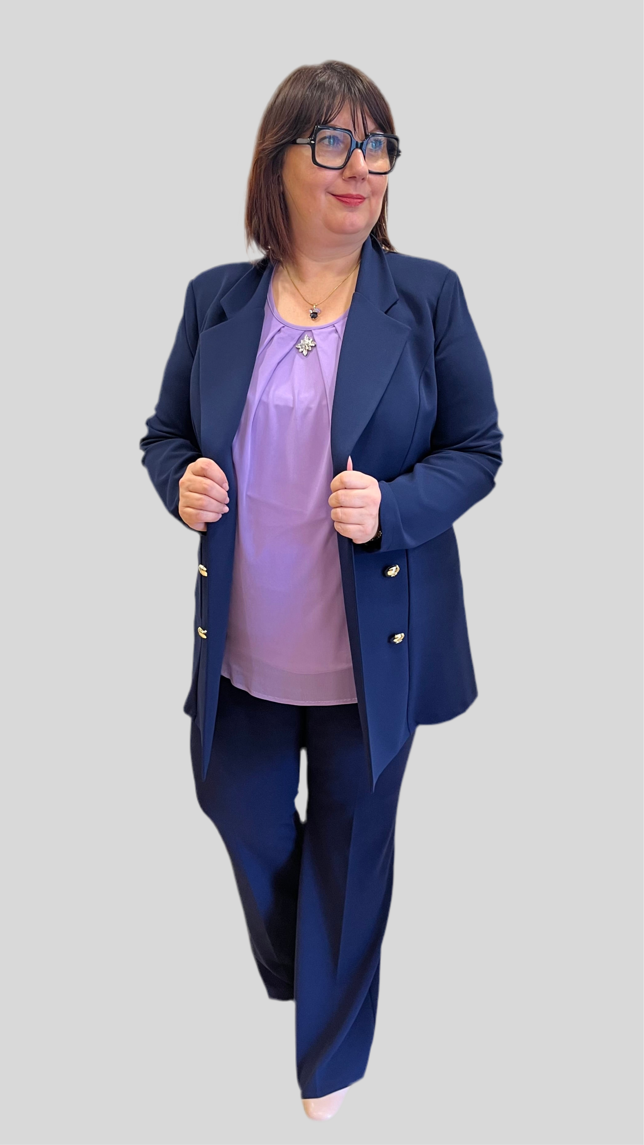 Giacca Lunga Curvy Rinascimento
