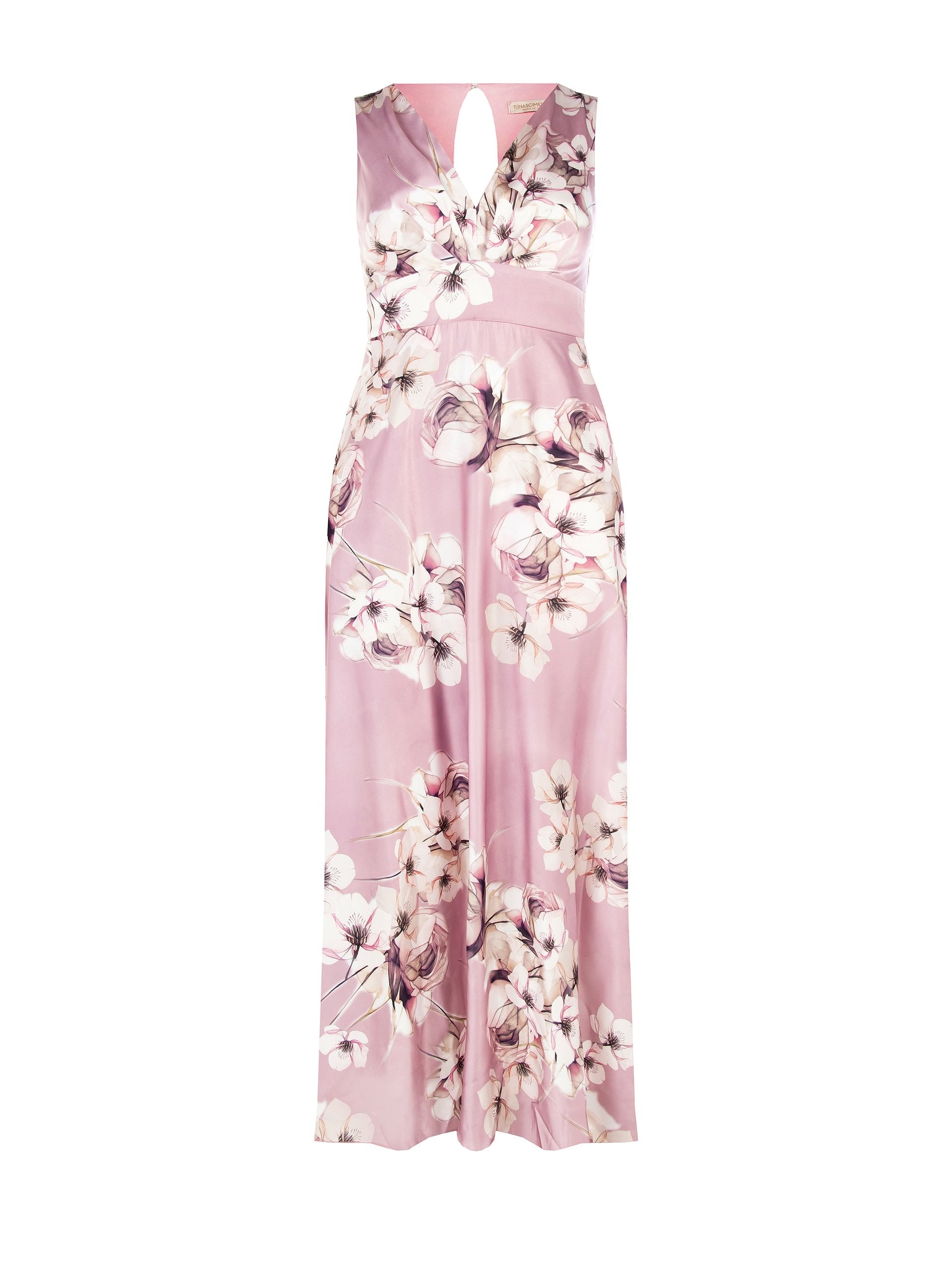 Abito curvy fiori