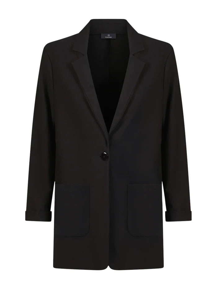 BLAZER DESTRUTTURATO nero