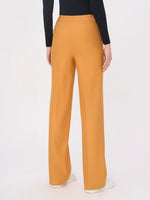 PANTALONE PALAZZO FUXIA no zip no bottoni