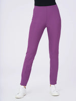 PANTALONE SIGARETTA no zip no bottoni beige